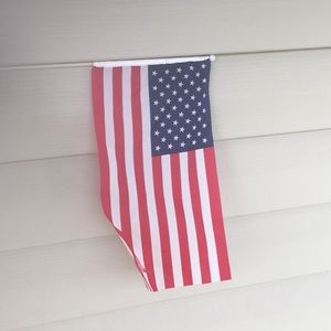 An American flag that you may put in your garden